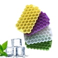 thumbnail image 3 of HannLk 37 Grids Honeycomb Mini Ice Maker Cube Eco-Friendly Cavity Silicone Tray Mold, 3 of 17