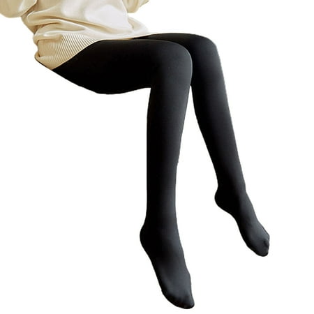 

rygai Fashion Women Autumn Winter Elastic Seamless Thickened Warm Leggings Pantyhose One Size 3