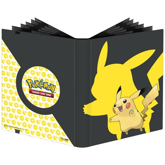 Ultra Pro: Pokemon Pikachu Pro- Binder, 2 Inch Album for Storing and Organizing Trading Cards, 9 Pocket Pages, Durable