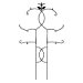 thumbnail image 3 of Achla FT-02 Tendrils Trellis II Powder Coated - Black, 3 of 4