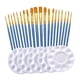 thumbnail image 2 of Juego de paleta de pinceles de pintura de 25 uds, pintura acrílica, mango de madera, herramienta de dibujo, cepillos de pelo de nailon para adultos, Gloria Pincel de artista, 2 of 9