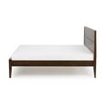 thumbnail image 4 of Plank+Beam Duo Solid Wood King Bed Frame with Panel Headboard , No Box Spring Needed, Walnut, 4 of 8