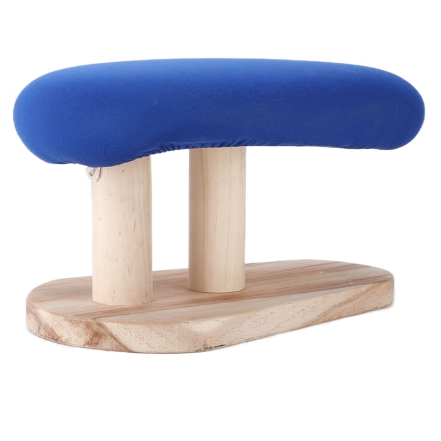 Wooden Ironing Board, Elastic Edge Heat Resistant Cotton Cover Mini Ironing Board for Bras, Shirts, Collars, Cuffs, Hats, Tabletop Ironing Board, Compact Ironing Table Pad