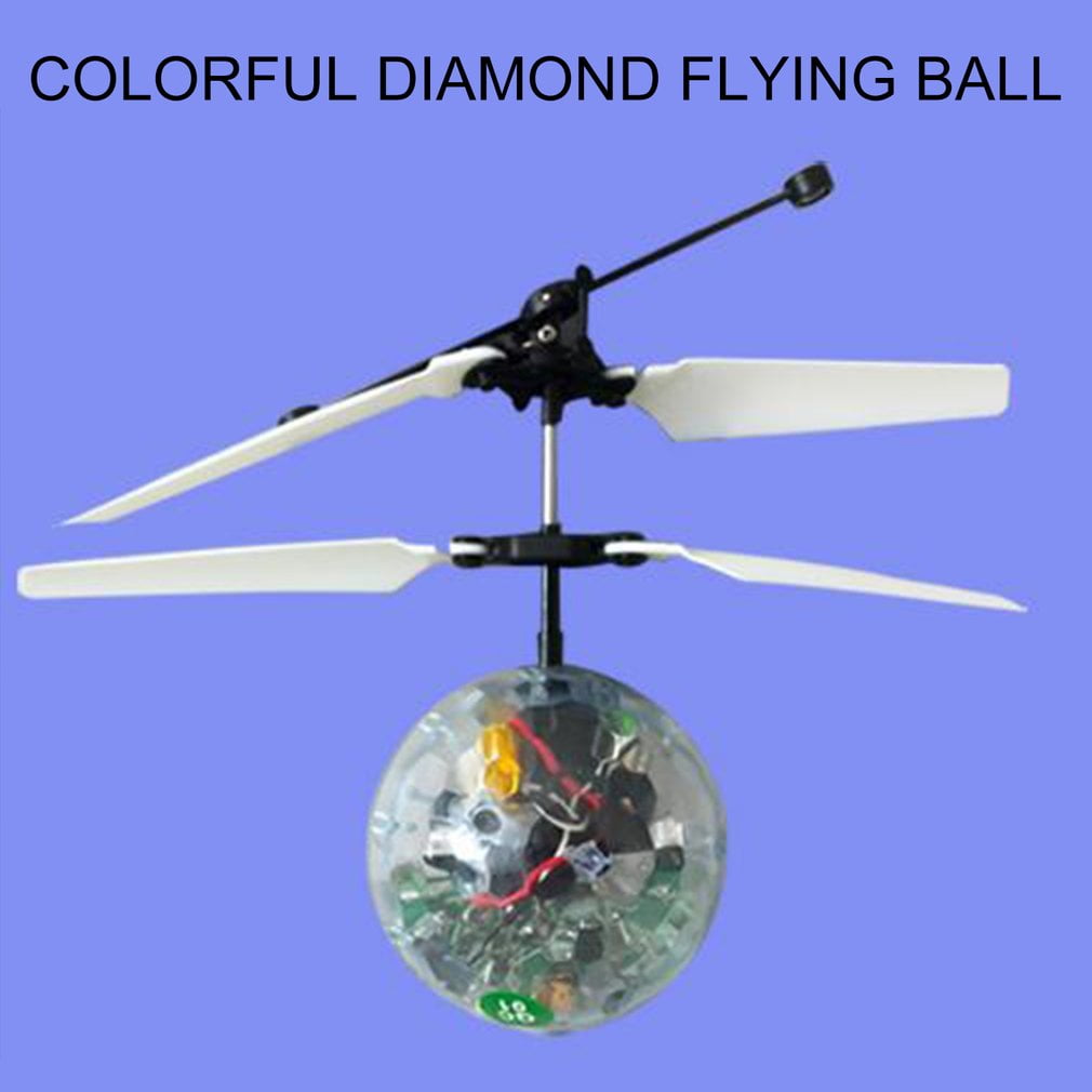 Itian Boule volante à LED brillante intégrée - Boule volante RC à induction  infrarouge - Balle volante disco colorée pour enfants : : Jeux et  Jouets