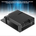 thumbnail image 4 of Aluminium Alloy Heatsink Case Protective Shell 2‑Layer Outer Casing for Raspberry Pi 4B BoardWithout Cooling Fan, 4 of 4