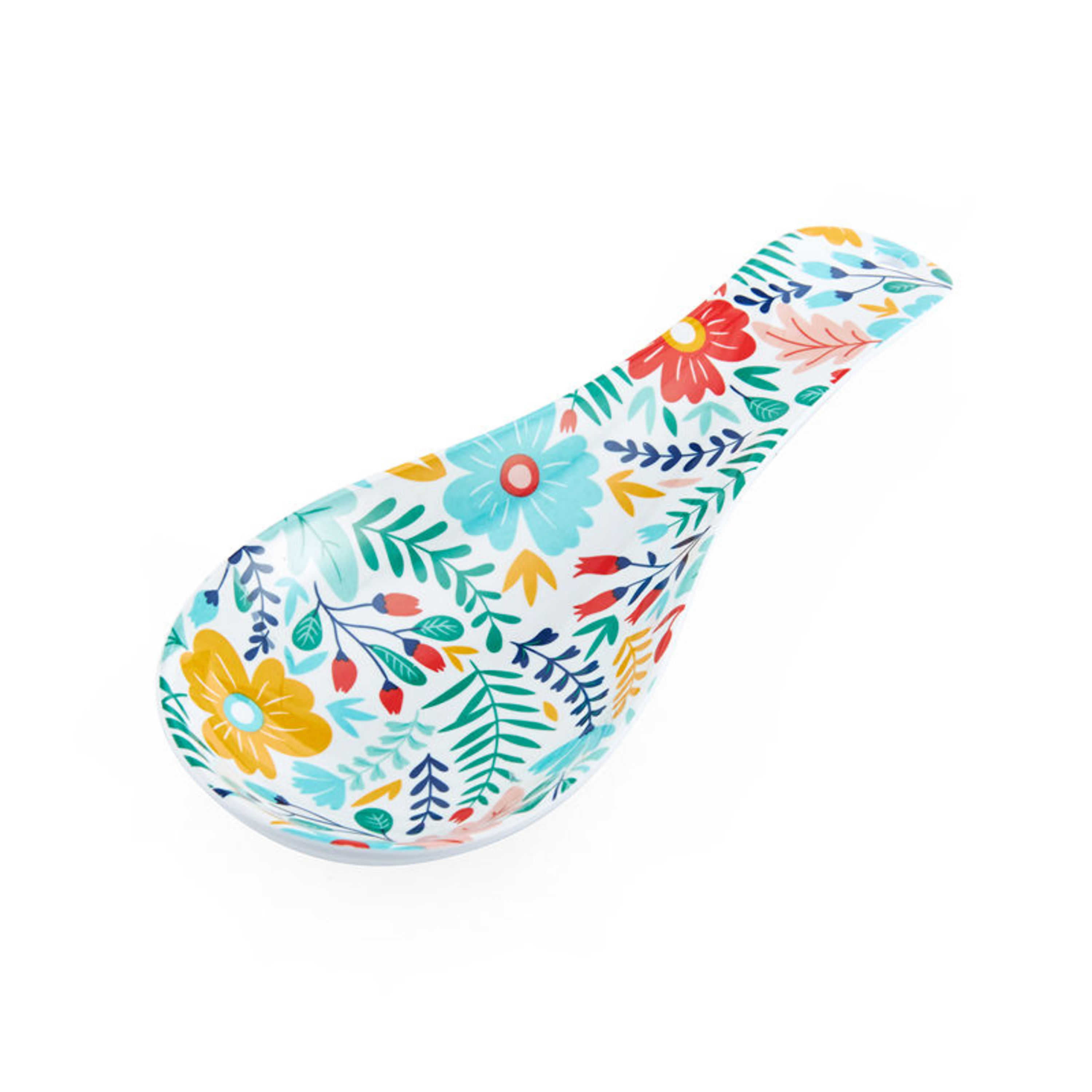 Farberware Professional Floral Pattern Melamine Spoon Rest