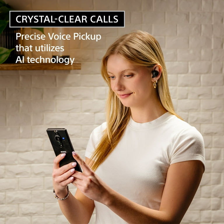 Sony WF-C710N Truly Wireless Noise-Canceling Earbuds, Black