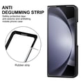 thumbnail image 2 of Allytechgroup Galaxy Z Fold5 5G Case, Slim Fit Premium PU Leather Stylish Protective Shockproof Fashionable Phone Cases Cover for Samsung Galaxy Z Fold 5, Black, 2 of 8
