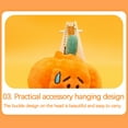 thumbnail image 3 of Clearance！Halloween Pumpkin Plush Doll Keychain Pendant,Cute Pumpkin Pendant,Halloween Pumpkin Plush Toy,for Halloween Carnival Party Decorations,Supplies Favors, 3 of 5
