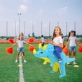 thumbnail image 4 of Juguetes y pasatiempos, Juguetes, Juguetes inflables, Juguete inflable, Disfraz de Halloween de dinosaurio, disfraz inflable de media longitud para adultos/niños, ropa divertida para espectáculos, dis, 4 of 8