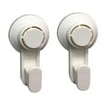 thumbnail image 1 of Suction Cup Storage Widgets Hooks Hooks 2 Pcs Hooks ABS Clothes Rack Sucker Heavy ,Worry-free & Durable Usage, 1 of 5