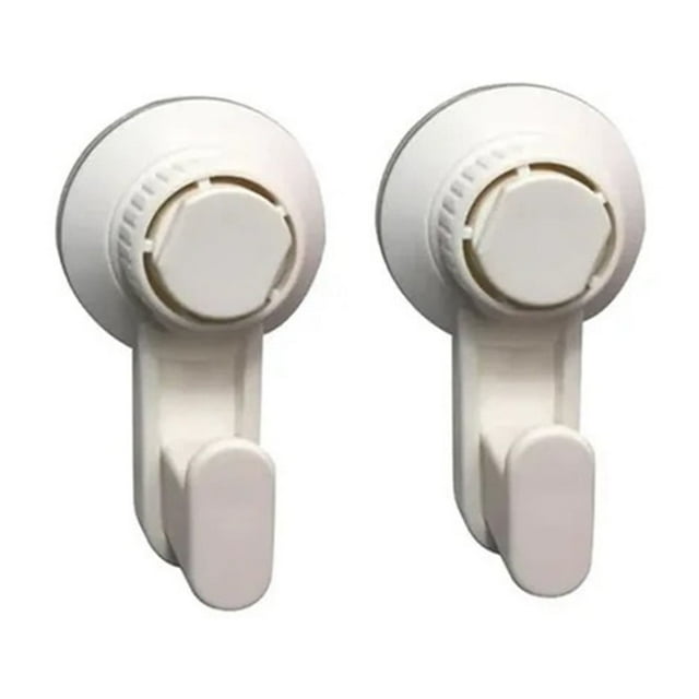 Suction Cup Storage Widgets Hooks Hooks 2 Pcs Hooks ABS Clothes Rack Sucker Heavy ,Worry-free & Durable Usage