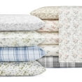 thumbnail image 5 of Laura Ashley Cotton Flannel Deep Pocket Sheet Set, 5 of 5