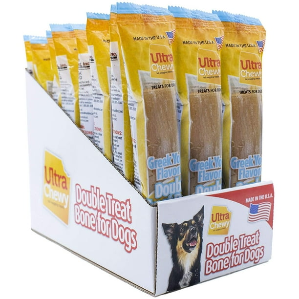 Ultra Chewy Naturals Dog Treats Bone Made in USA Highly Digestible