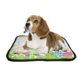 thumbnail image 2 of PKQWTM Beautiful Easter Eggs Pet Dog Cat Bed Pee Pads Mat Cushion Potty Dogsblankets Crate Bed Kennel 36x48 inch, 2 of 3