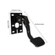 thumbnail image 2 of Metal Brake Pedal for Electric Tricycles Hydraulic Foot Pedal, 2 of 4