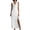 White, variant on Iyufng Maxi Dresses for Women Summer Loose Fitting Cowl Neck