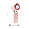 thumbnail image 4 of High Speed Handheld Turbine Fan 29000 RPM Foldable 3-in-1 Portable Mini Fan with LED Display Rechargeable for Travel Outdoor Office by PALIFEUR, 4 of 9