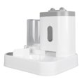 thumbnail image 3 of Pet Food and Water Dispenser, 2 in 1 Design Automatic Cat Feeder with 1L Water and 2L Food Dispenser, Transparent Window, Premium PP Material, Easy Cleaning, Suitable for Cats,, 3 of 7