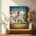 thumbnail image 6 of UXIEQU Vintage Church Wall Art Print Canvas Wall Art 15.75x11.81 INCHES, 6 of 8