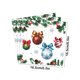 thumbnail image 3 of Toallas de papel para cenas navideñas, toallas de papel largas para fiestas navideñas, vajilla navideña, toallas de papel desechables para fiestas., 3 of 6