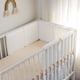 thumbnail image 2 of Cuna de bebé, ropa de cama para bebés, algodón, anticolisión, cerca de satén blanco, 30 x 30 x 6, pieza completa, lavable, 2 of 5