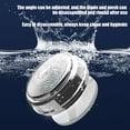 thumbnail image 6 of Momihoom Electric Mini Travel Shaver for Men - Pocket Size Washable Electronic Razor - Mens Rechargeable Portable Cordless Shaving Face Beard - Wet & Dry Rotary Electrical Shave, 6 of 8