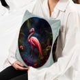 thumbnail image 6 of Flamingo Elegant Velvet Throw Pillow Covers Set of 2 for Bed and Throw Pillows - 16x16, 18x18, 20x20 Inches with Unique Patterns for Home Decor and More, 6 of 6