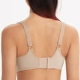 thumbnail image 2 of MELENECA Women's Comfort Straps Full Coverage Minimizer Plus Size Lace Underwire Bra Beige 40D, 2 of 4