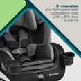 thumbnail image 3 of Safety 1st Everslim DLX Slim Convertible Car Seat– A 4-in-1 Convertible Child Safety Car Seats; Baby Car Seats for 5-100 lbs, High Street, 3 of 5