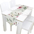 thumbnail image 5 of Coolnut 13"x70" Table Runner, Floral Flowers Washable Table Cloth Runner for Holiday Home Wedding Table Top Decoration, 5 of 5