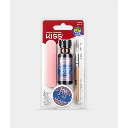 kiss acrylic kit fill ea walmart