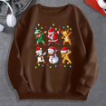 thumbnail image 4 of Nuevo jersey de invierno para hombre con estampado 3D de muñeco de nieve y Papá Noel, suéter de moda para deportes callejeros, tops casuales cálidos para hombre para uso diario, 4 of 4