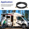 thumbnail image 5 of Flame King Propane Thermo Plastic Rubber Hose Assembly, 60-Inch, 3/8-Inch ID,rvs and Travel Trailers, 5 of 8