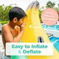 thumbnail image 5 of GreenCo Giant Inflatable Ride-On Banana Swimming Pool Float, 5 of 6