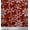 Brick Red, variant on Soimoi Blue Moss Georgette Fabric Snow Flakes Floral Print Fabric by Yard 42 Inch Wide