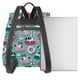 thumbnail image 3 of Disketp Dogs With Swimming Mochila de Cuero para Mujer, Bolso de Espalda Antirrobo con Estilo para Viaje, Trabajo y Uso Diario, 3 of 4