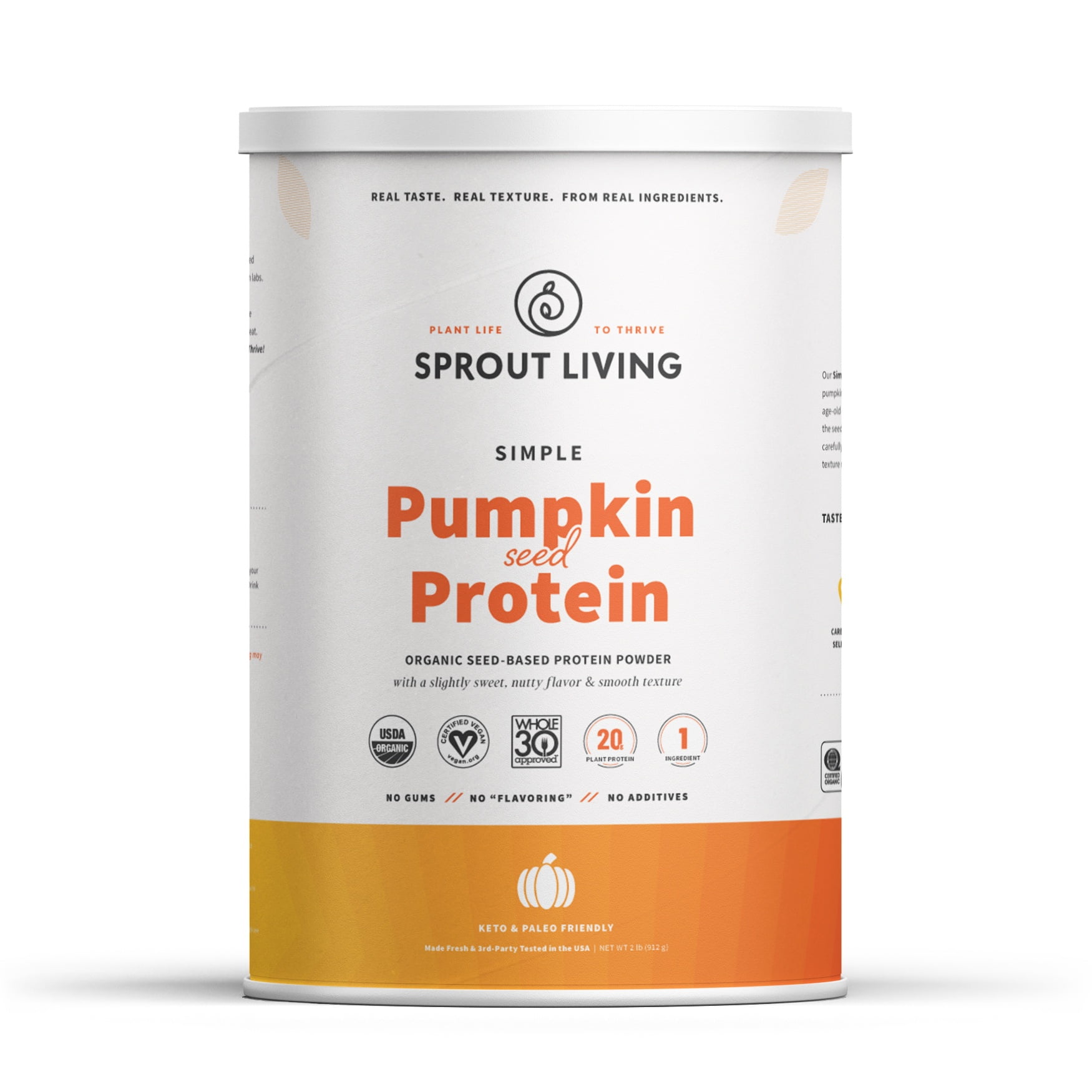 Sprout Living Simple Protein : Organic Pumpkin Seed - 2 lb