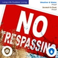 thumbnail image 5 of No Trespassing Sign,, 5 of 5