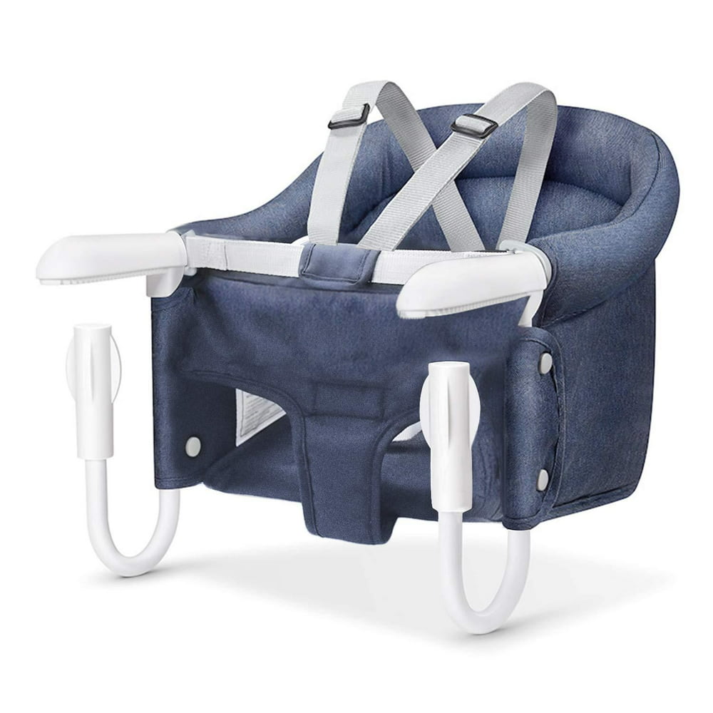 Hook On High Chair, Portable Baby Clip on Table High Chair, Space Saver