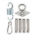 thumbnail image 1 of Kit Para Colgar Hamacas, Ganchos Resistentes Para Hamacas, Pequeño, Compacto, Seguro, Confiable, Ampliamente Aplicable, Duradero, Portátil Para El Hogar, Para Interiores, Para ANGGREK Otros Deportes, 1 of 8