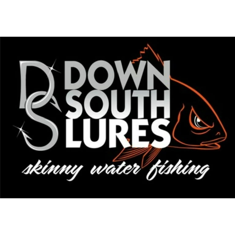 Down South Lures Super Model 5 Paddle Tail Swimbaits 6-Pack (Made in USA) 