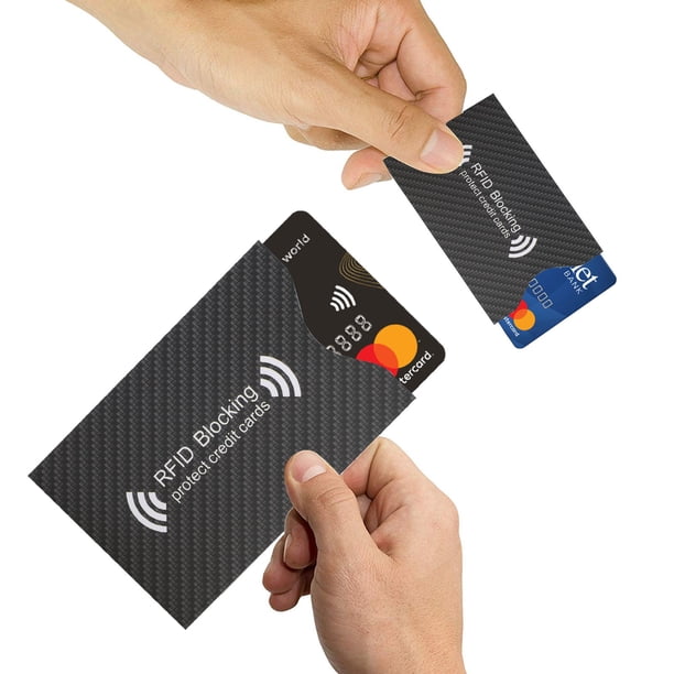 do credit card security sleeves work valonic set of 6 RFID blocking - insertion from the top, Protector sleeve for wallet RFID Blocking Sleeves - RFID