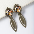 thumbnail image 4 of Cats Vintage Copper-Colored Lace Bookmarks: Stainless Steel Reading Accessories, Book Marks for Book Lovers - Set of 2, 4 of 5