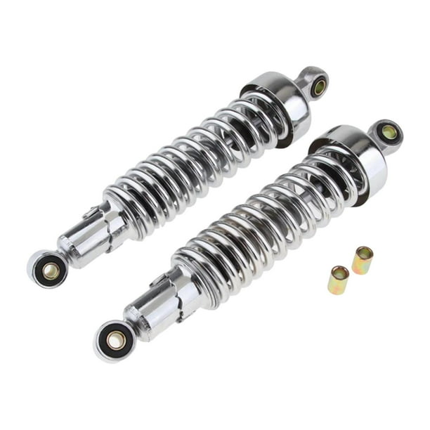 2 piezas de amortiguador trasero para motocicleta, con peso, fácil instalación, repuestos universales para VN500 XV250 400 535 750