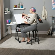 Studio Designs Core Drafting Table and Stool 2 Pc. Craft and Drawing Center