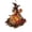 C, variant on Liamobondopolis Stained Glass Style Witch Pumpkin Acrylic Hanging Ornament for Halloween Window Door Wall Decor 7.87 In
