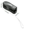 thumbnail image 2 of Vacuum Sealer Bags Mini Bag Sealer- 2 In 1 Heat Sealer for Snacks- Rechargeable Handheld Plastic Bag Resealer-Portable Heat Vacuum Sealer- for Plastic Bags Chip Bags Food Storage Vacuum Storage Bags, 2 of 6
