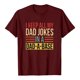 thumbnail image 1 of Camiseta del día del padre Camiseta de manga corta con estampado de letras de verano para hombre y mujer Regalo para el padre Pompotops  hfajkhk132052, 1 of 5