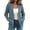 Light Blue, variant on Feancey Ribbed Knit Cardigans for Women Long Sleeve Open Front Cardigan Sweaters Dressy Casual Knitted Cardigans Elegant Business Work Tops with Pockets Black L